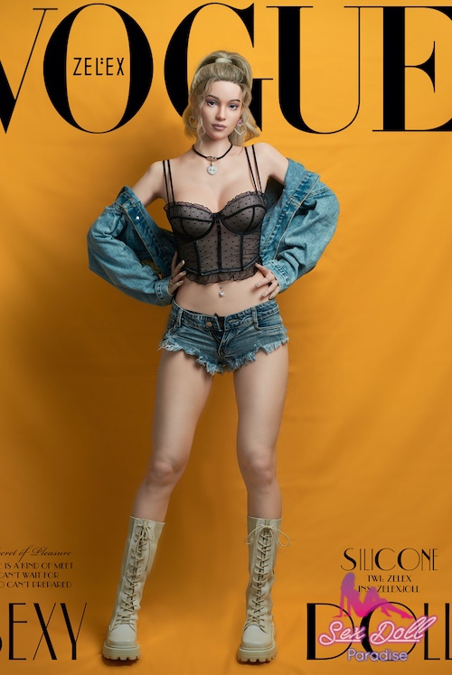 Topmodel weibliche Silikon-Sexpuppe