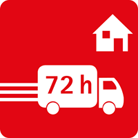 Lieferung in 72 Stunden